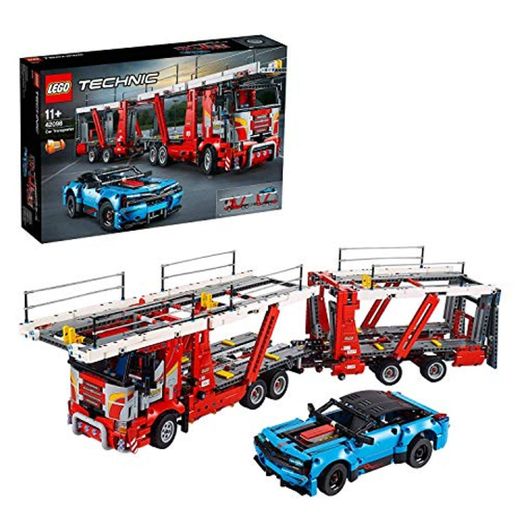 LEGO Technic - Camión de Transporte de Vehículos, Nueva maqueta de juguete,