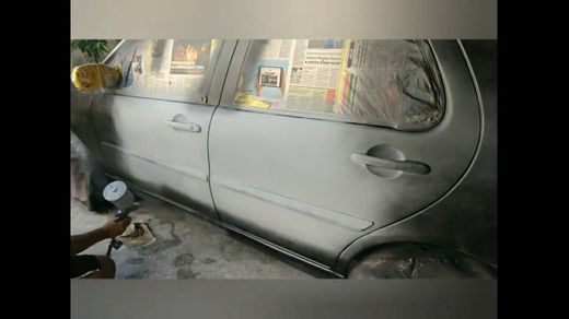 Pintura automotiva do palio - YouTube