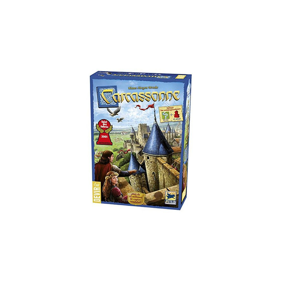 Product Devir Carcassonne, juego de mesa