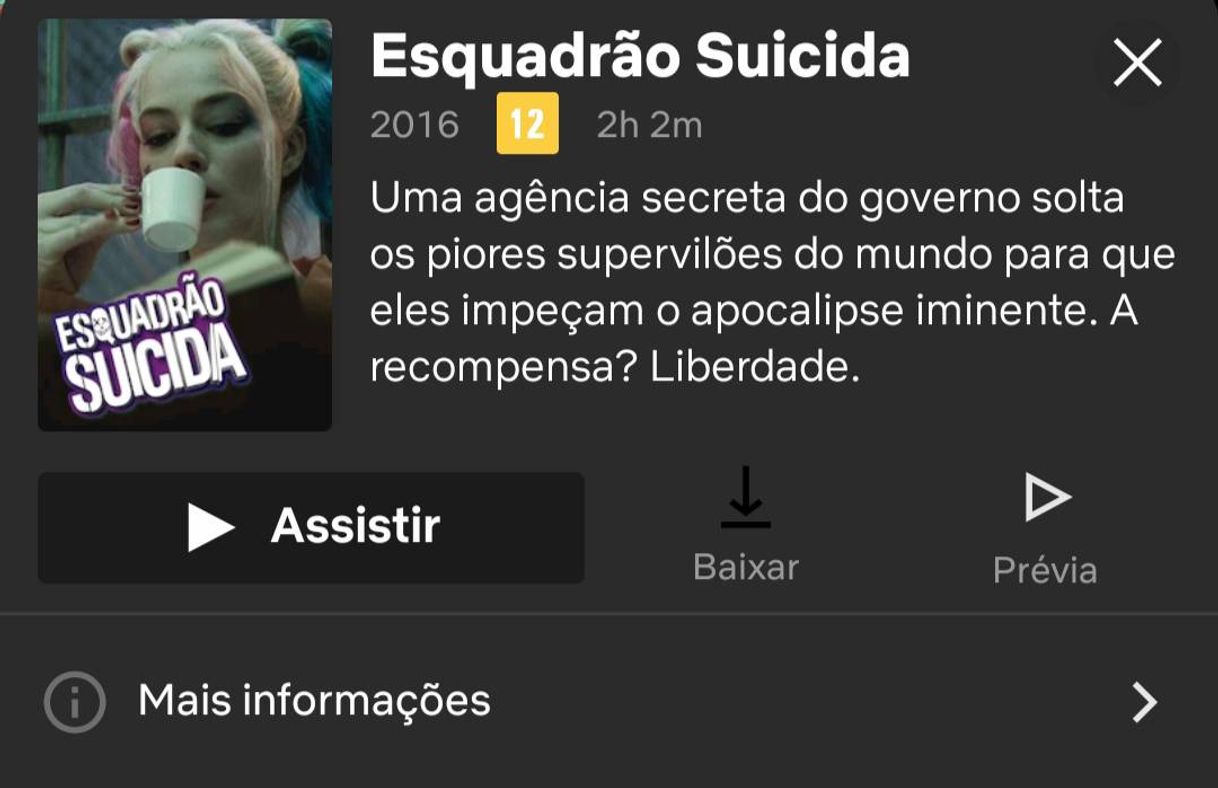 Películas Esquadrão suicida