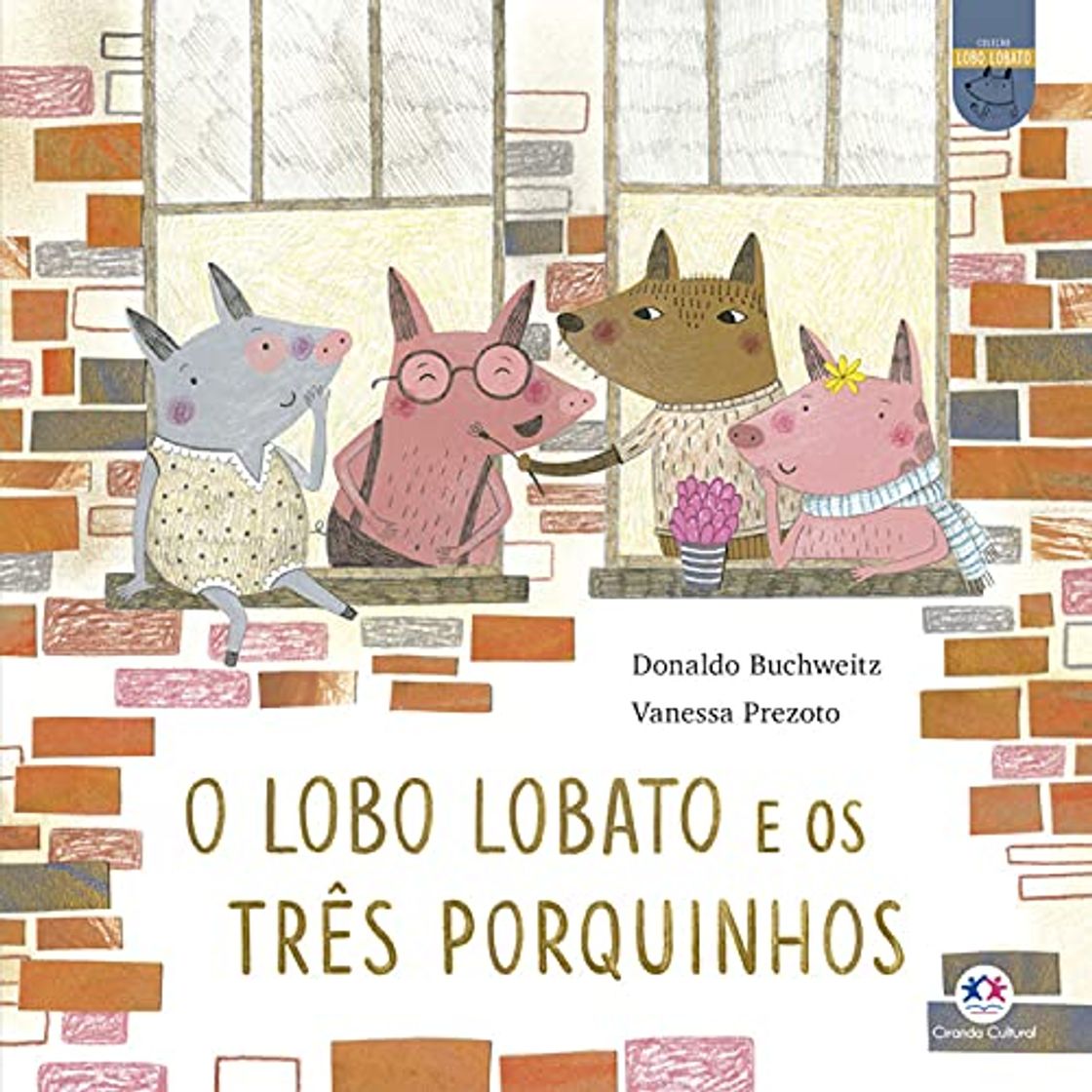 Book O lobo Lobato e os três porquinhos