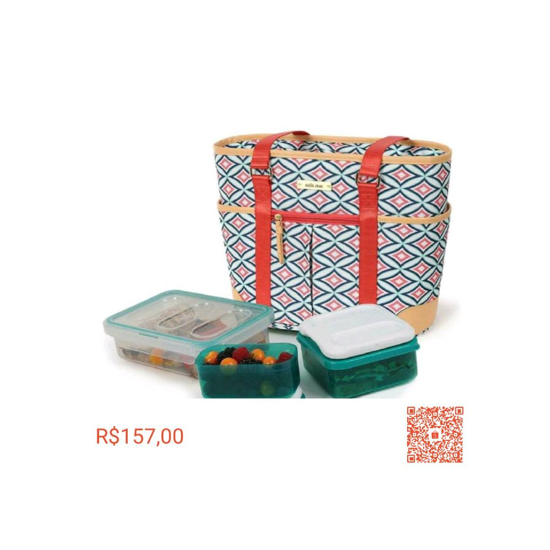 Social Bolsa Térmica Para Dieta 