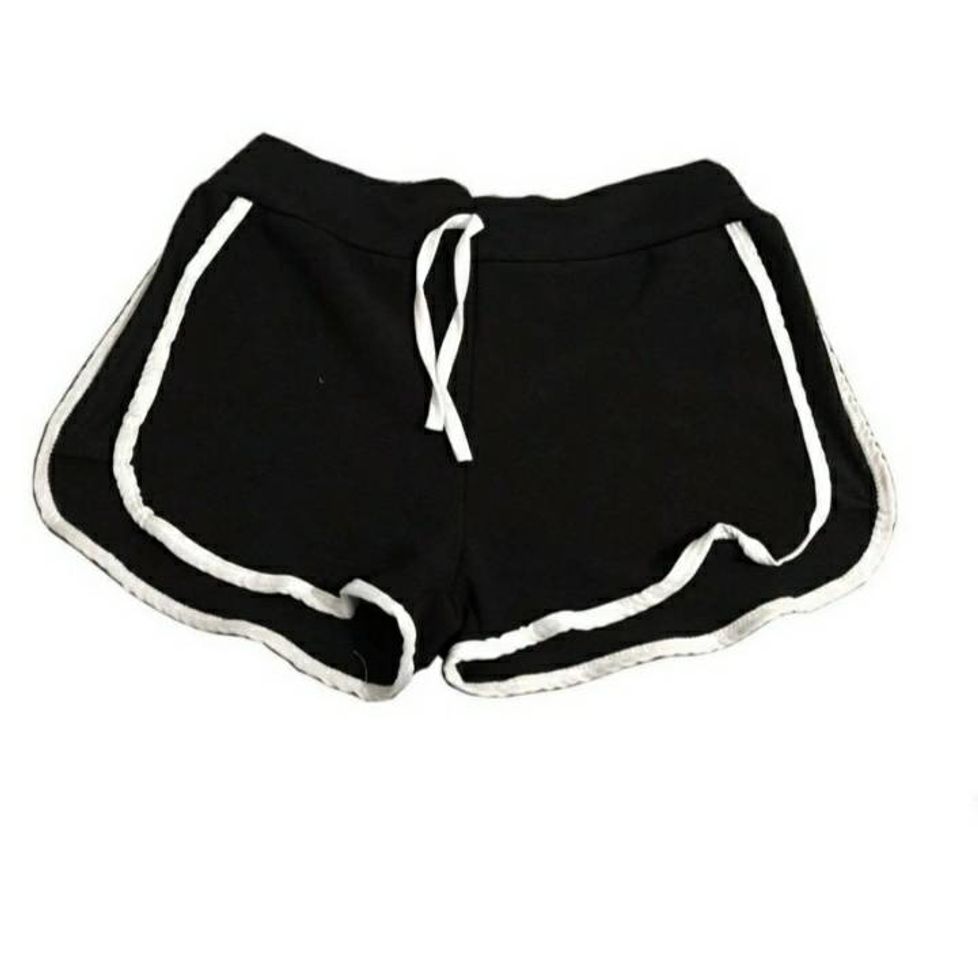 Social Shorts básico preto 