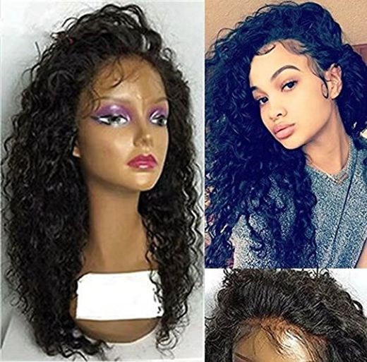 Curly Wigs For Black Women Lace Frontal wig Brazilian Lace Pelucas Deep