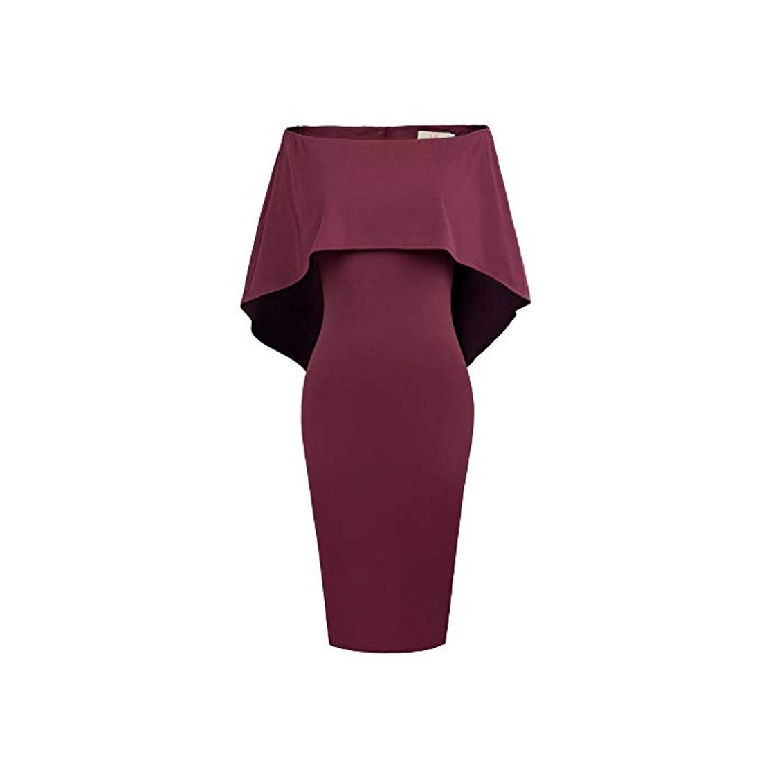 Social Vestido Mujer Ceremonia Vestido Escote Recto Sexy Bodycon Vestido Envuelto en Cadera
