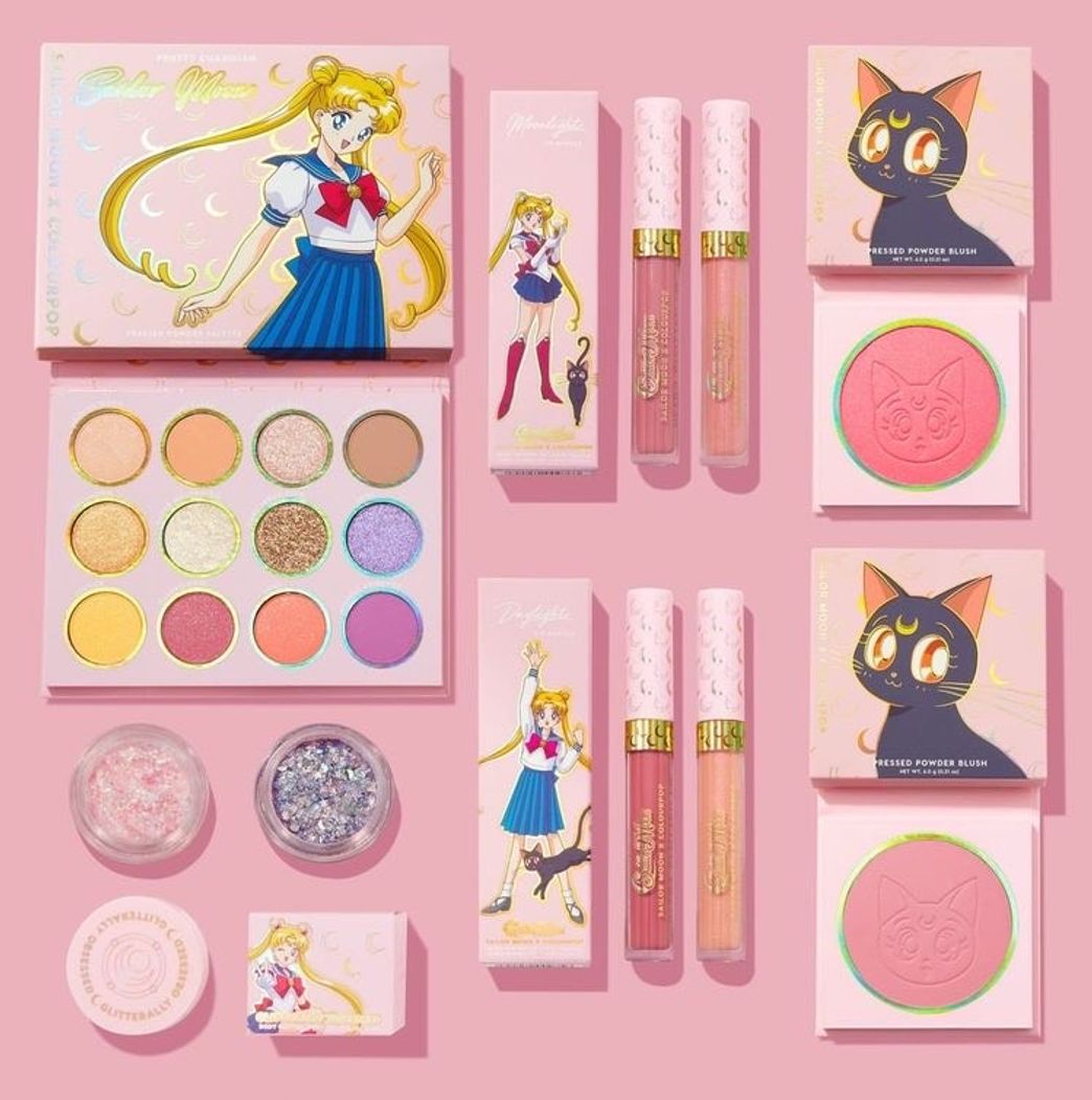 Moda Coleção Sailor Moon colourPop 