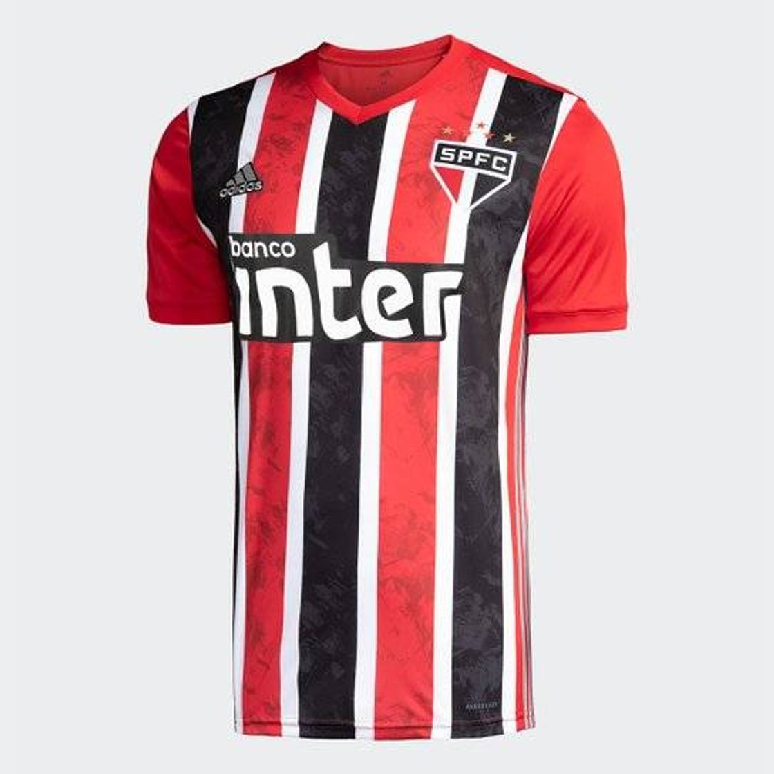 Moda Camisa São Paulo II 20/21 s/nº Torcedor c/ Patrocínio Adidas ...