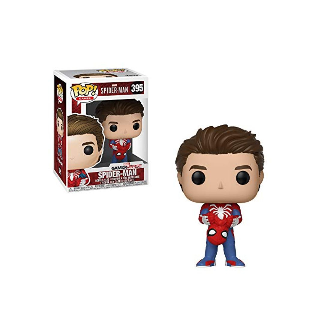 Juego Funko Pop!- Unmasked Spider-Man Figura de Vinilo