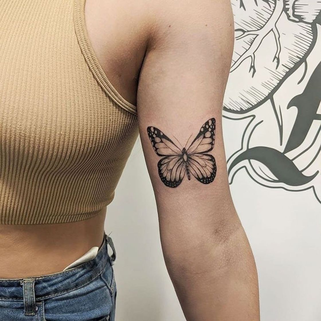 Fashion 🦋tatoo borboleta🦋