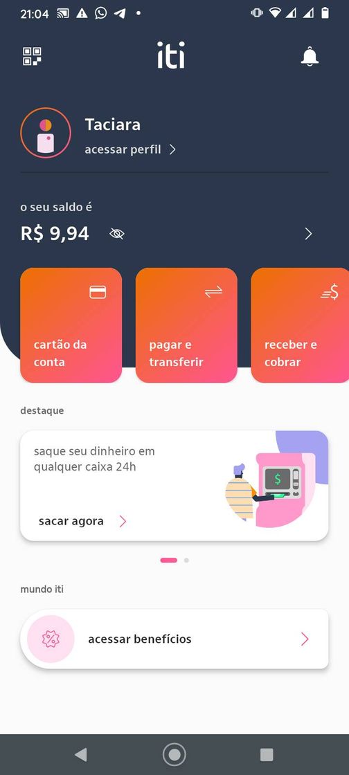 Moda Aplicativo iti toda semana tem tarefa pra vc ganhar dinheiro