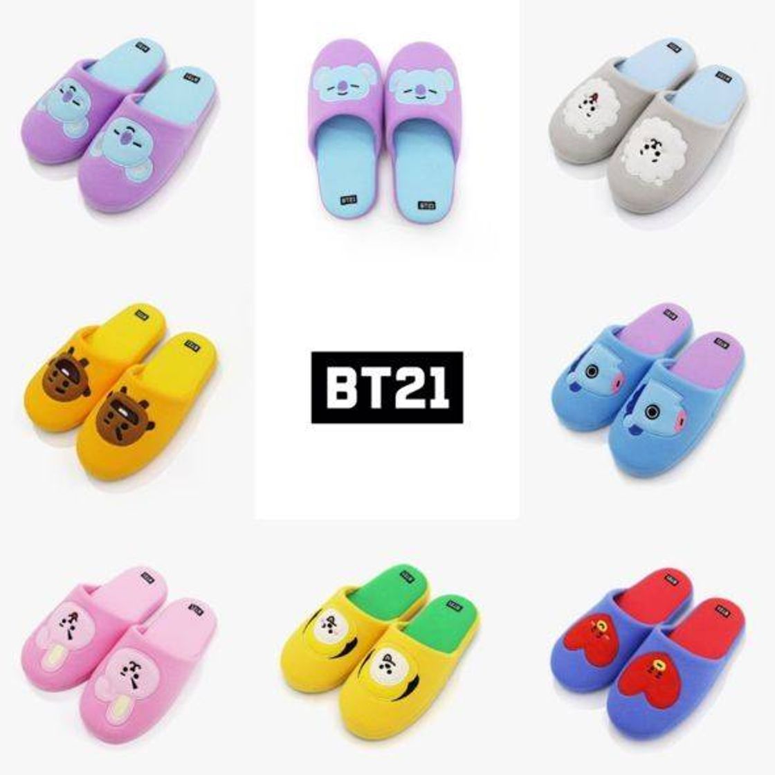 Moda Pantufa bt21