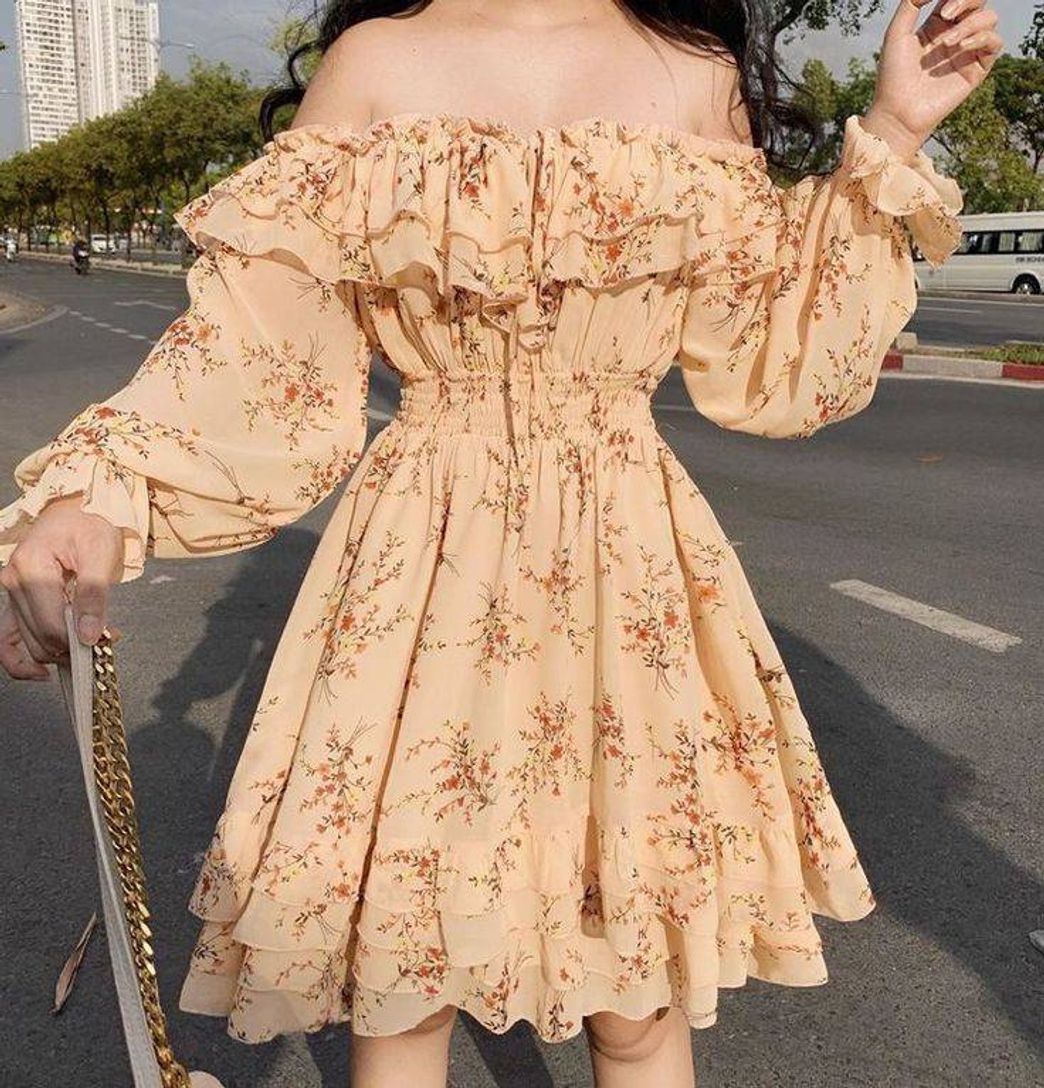 Moda Esse vestido está com tudo né ?