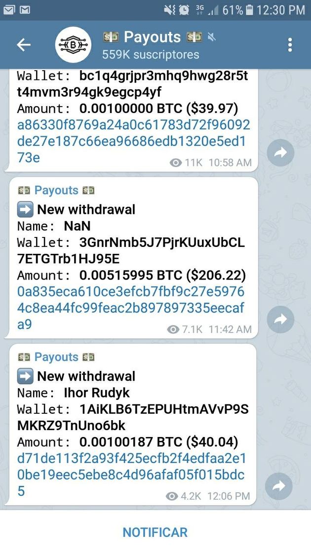 100% seguro, automatico, prubas de pago