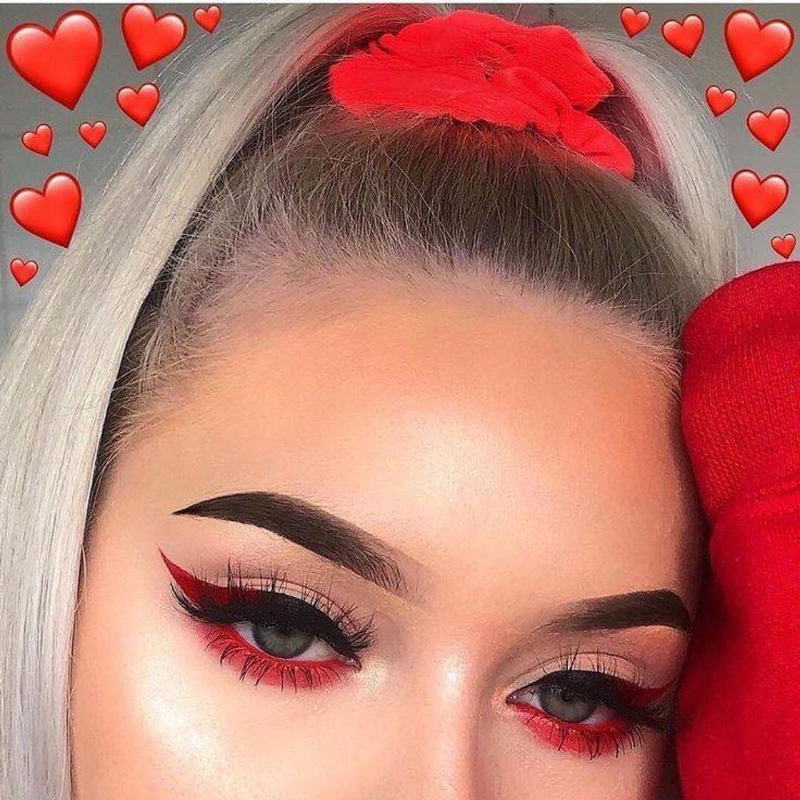 Fashion Makeup red