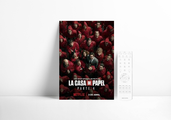 Série Lá casa papel