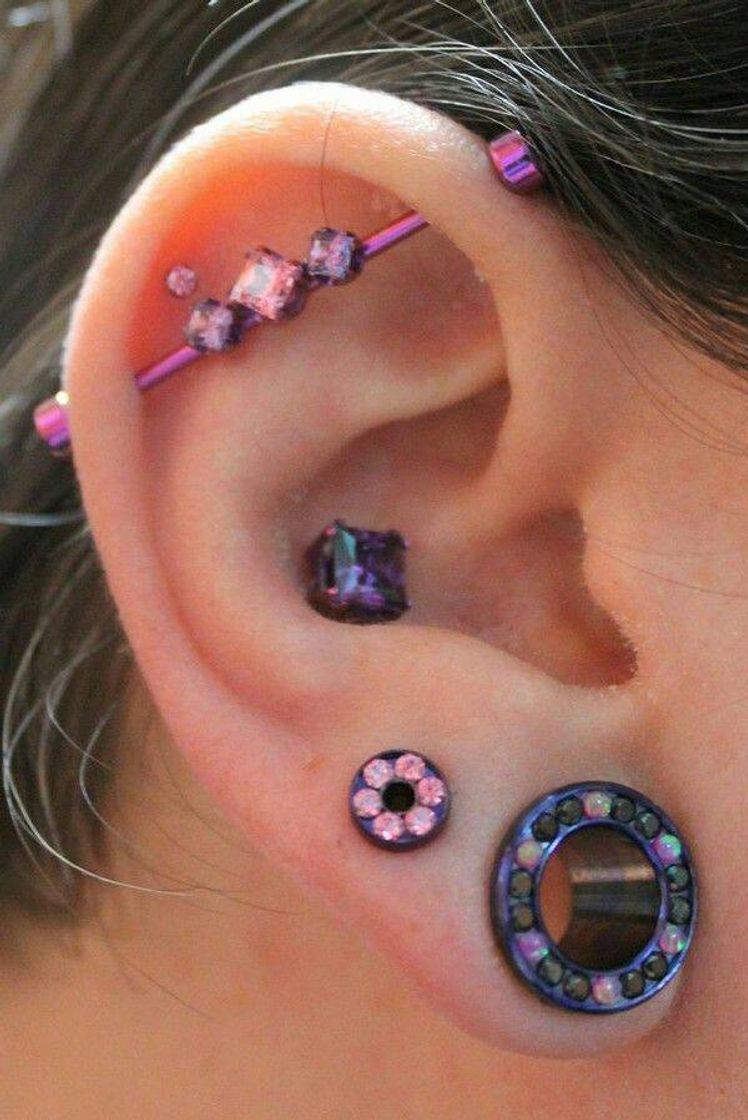 Social Piercing coloridos 