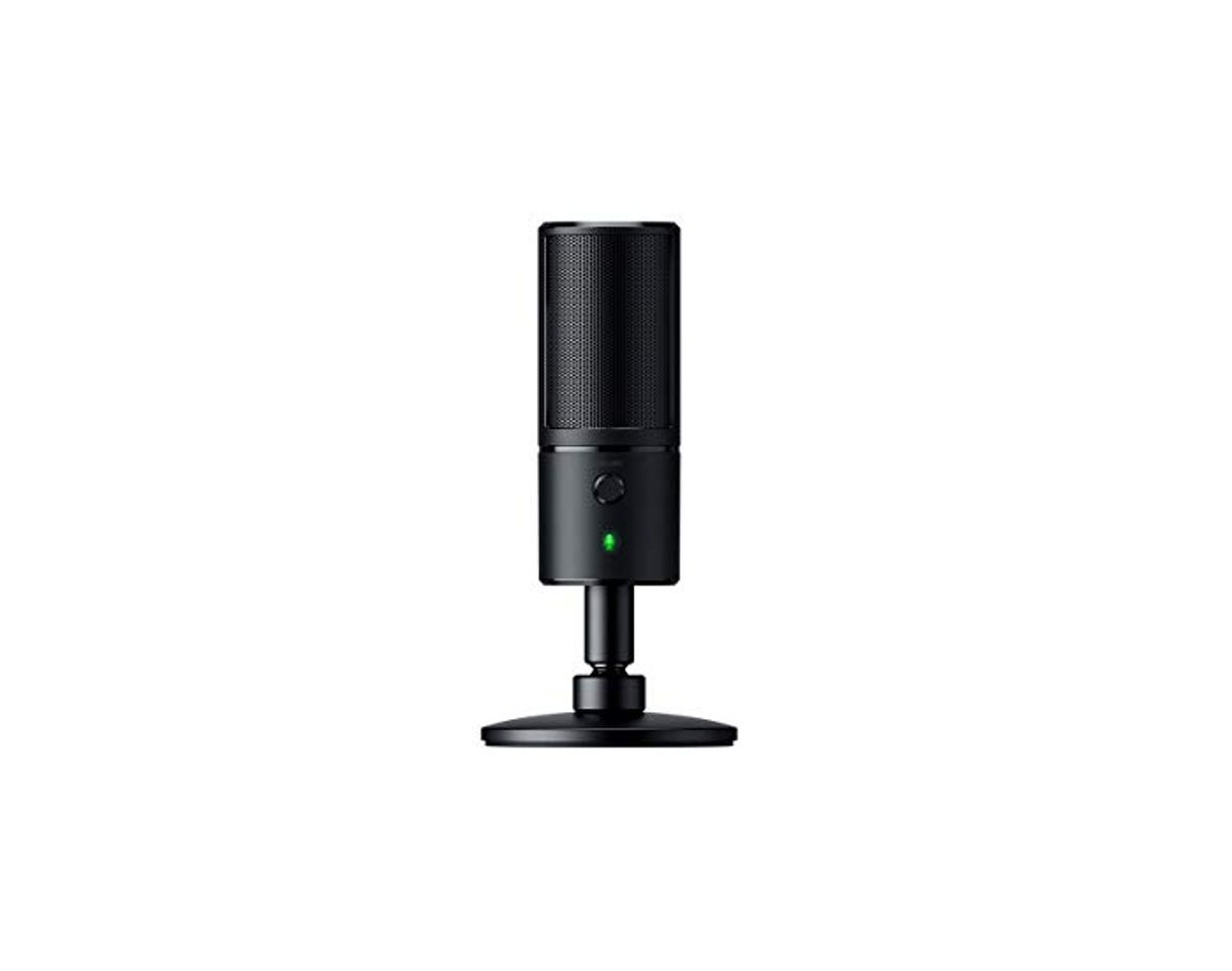 Electrónica Razer Seiren X Micrófono para transmisiones en Streaming con Condensador