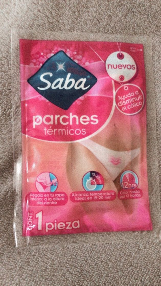 Producto Parches térmicos Saba 