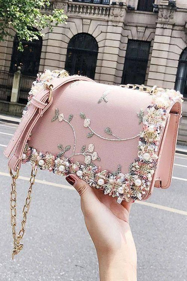 Fashion Bolsa Rosa