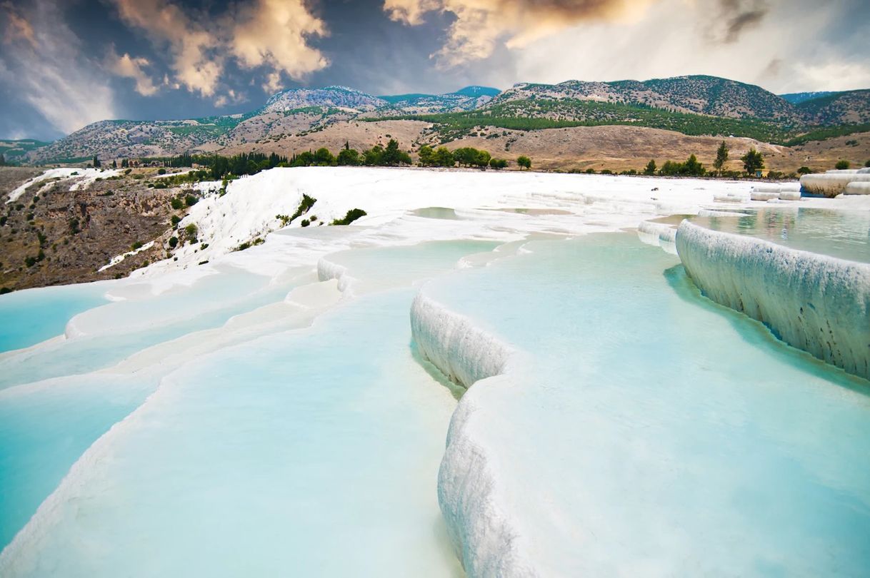 Lugar La cascada blanca de Pamukkale, Turquía