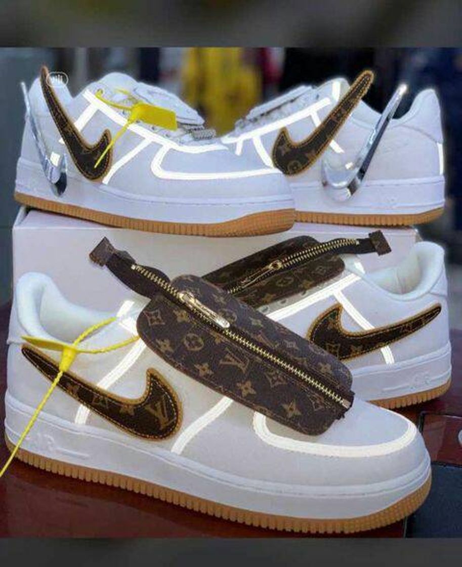 Moda Nike Force 1 Travis Scott 