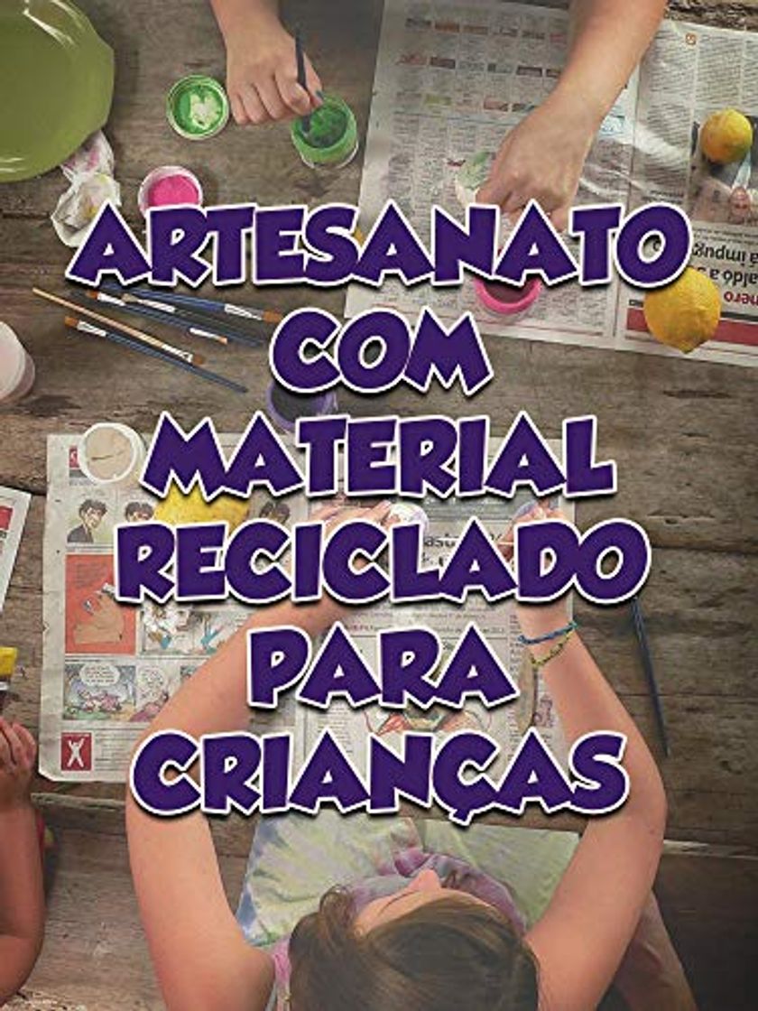 Product Artesanato com Material Reciclado Para Crianças