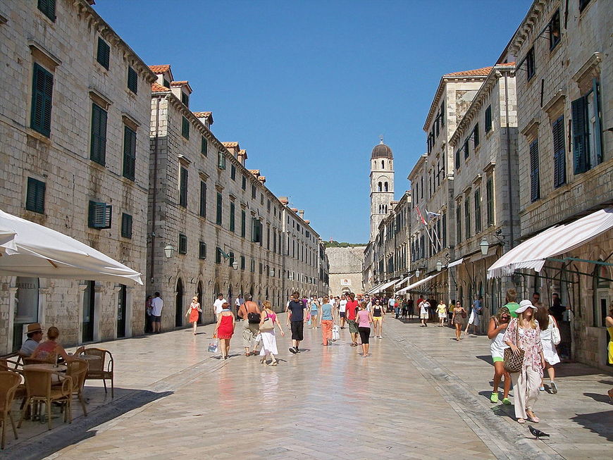 Lugar Stradun Dubrovnik