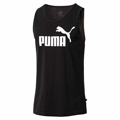 PUMA Essentials Tank Camiseta de Tirantes, Hombre, Negro