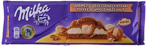 Producto Milka caramelo y avellanas pack de 4 x 300gr