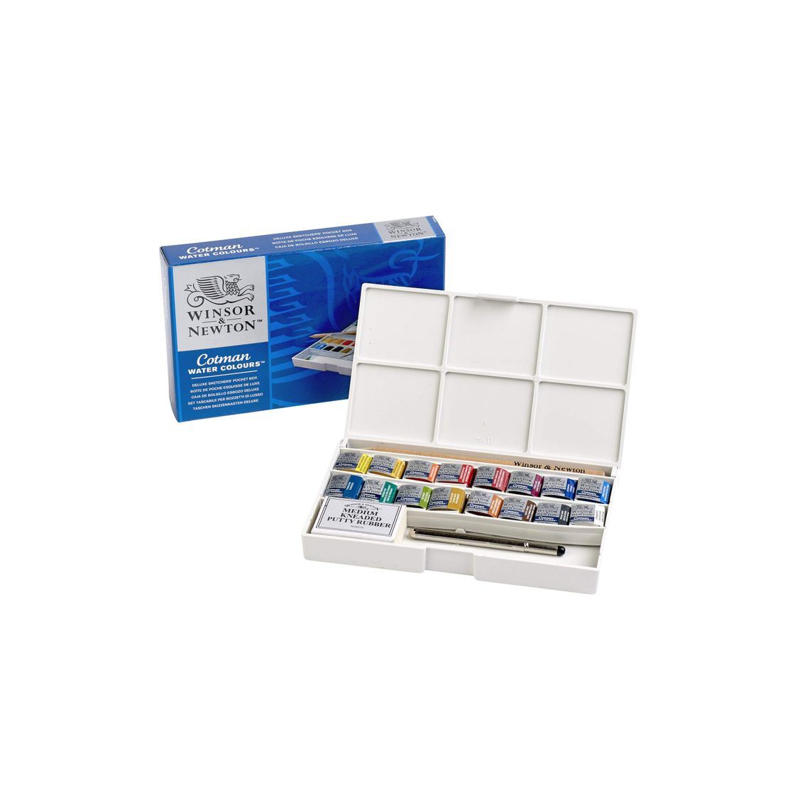 Product Winsor & Newton Sketcher 16 medias pastillas de bolsillo