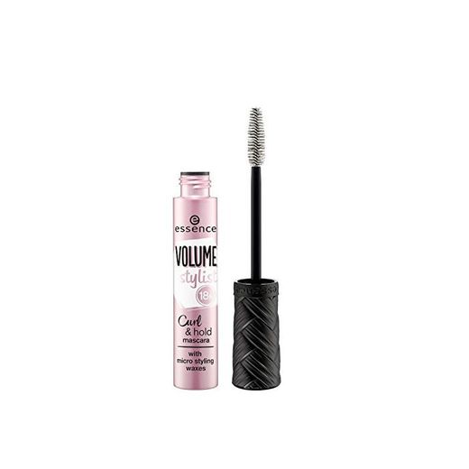 ESSENCE MÁSCARA VOLUME STYLIST 18 H CURL & HOLD BLACK 12 ML