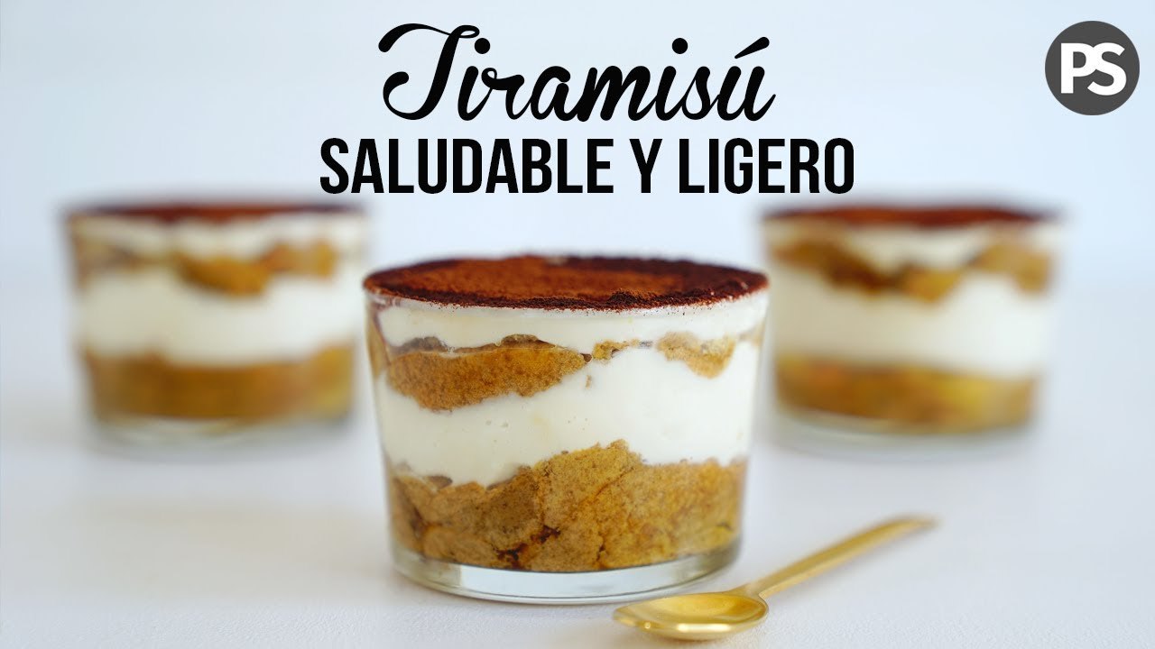 Fashion EL TIRAMISÚ MÁS FÁCIL Y SALUDABLE DEL MUNDO - YouTube