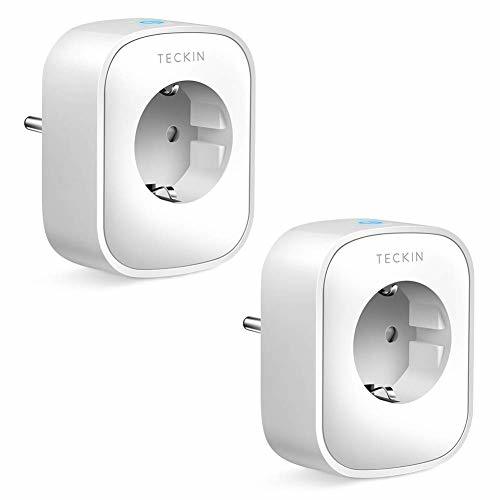 Producto Enchufe Inteligente Wifi TECKIN Inalámbrico Smart Mini Monitor de Energía del Zócalo