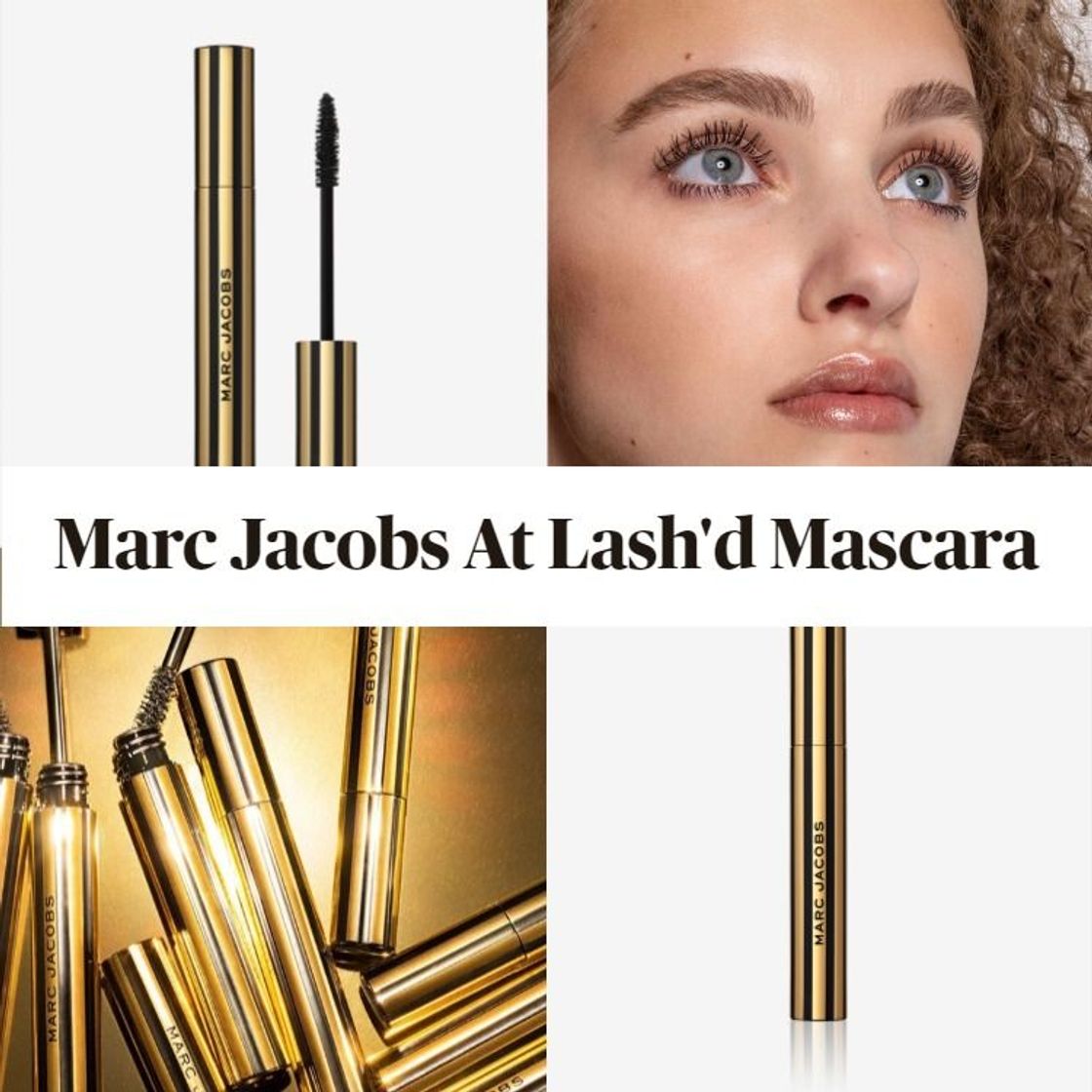 Fashion AT LASH’D mascara Marc Jacobs