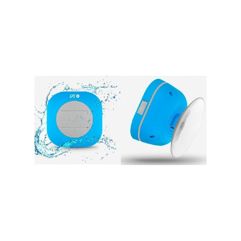 Electrónica SPC Splash Speaker Altavoz Bluetooth Resistente a Las Salpicaduras IPX4 con 3W