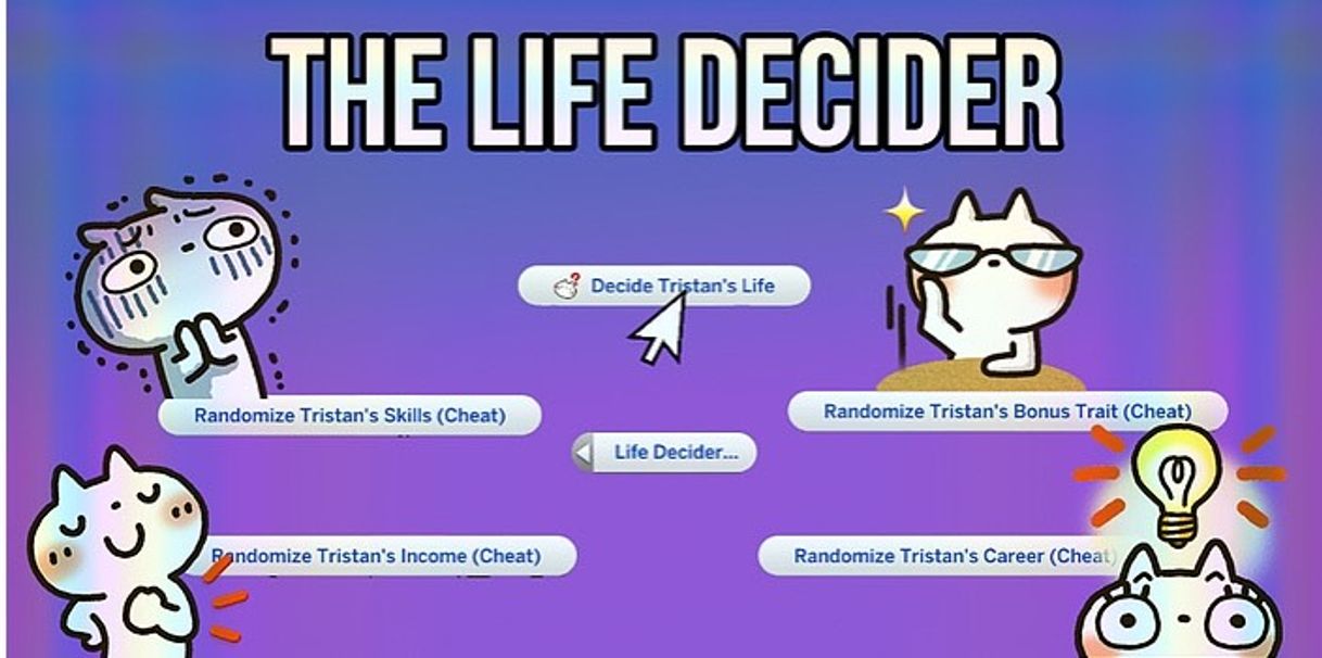 Videogames The Life Decider - Sims4