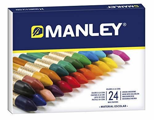 Manley REF124 - Caja de 24 ceras en barritas