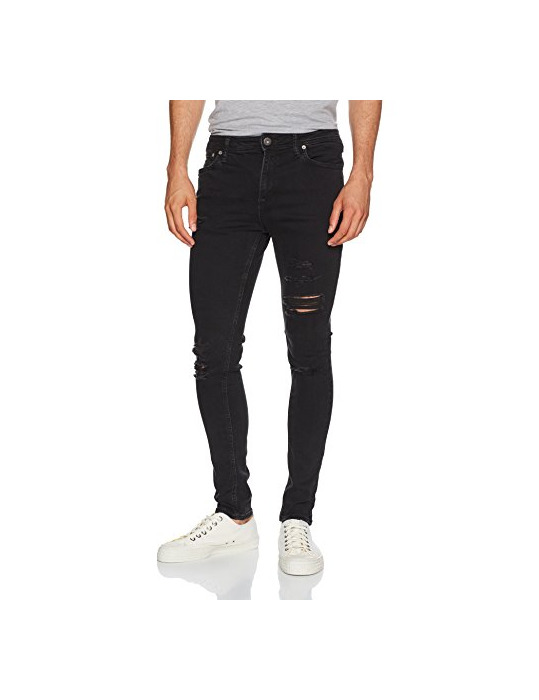 Product JACK & JONES Jjiliam Jjoriginal Am 502 Lid STS Vaqueros Skinny, Negro