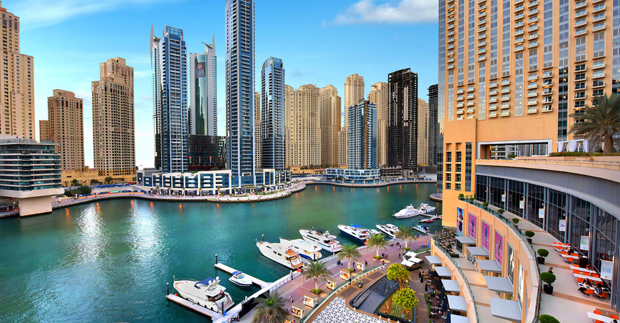 Lugares Dubai Marina yatch club