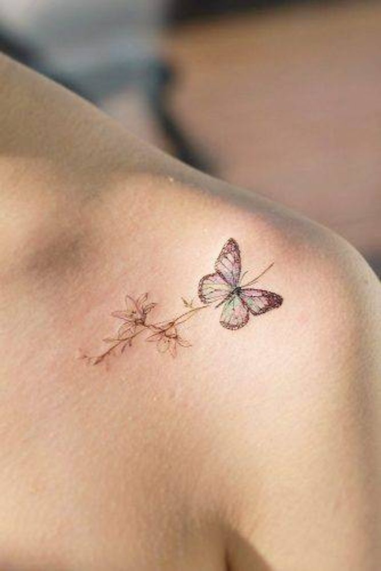 Fashion Tattoo borboleta