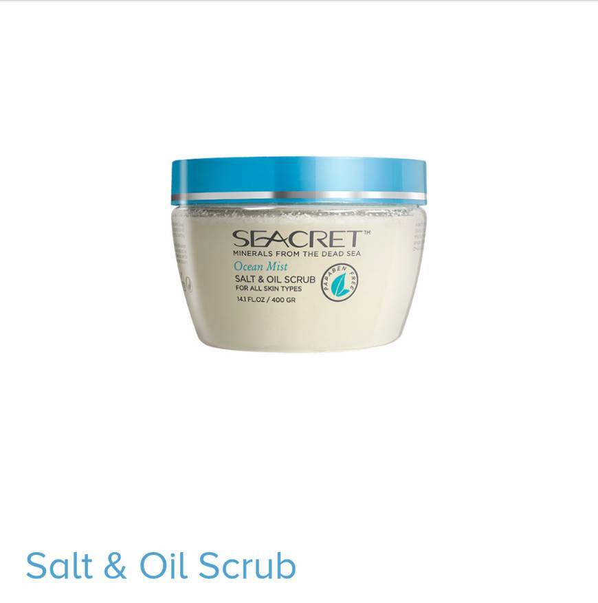 Products Seacret salt and oil 