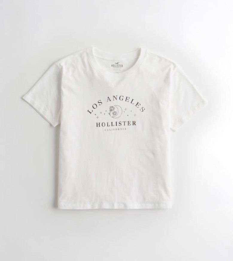 Camiseta Hollister estampados
