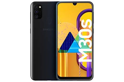 Samsung Galaxy M30s Negro -  Smartphone libre con sistema operativo Android.