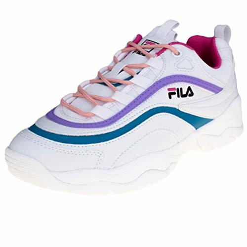 Moda Fila Ray W Calzado White/Very Berry