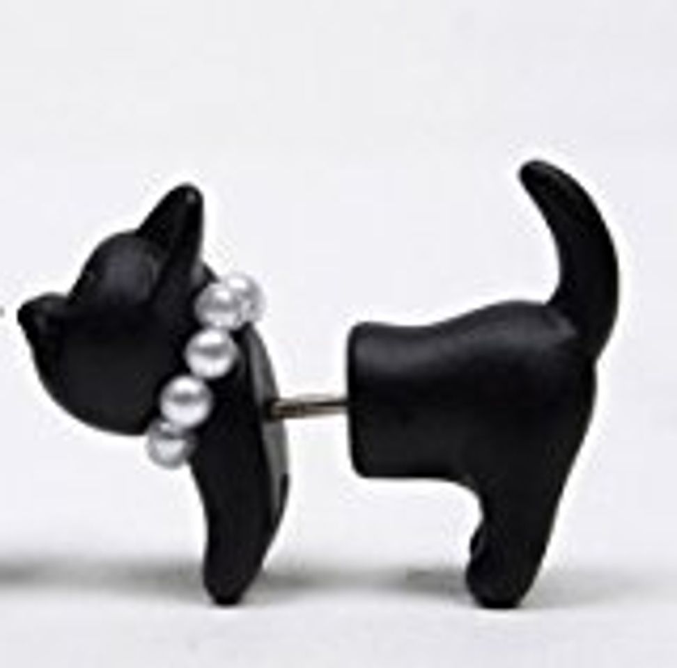 Fashion FairOnly Arete de Forma de Gato de Perla de Moda Lindo Regalo para Niñas