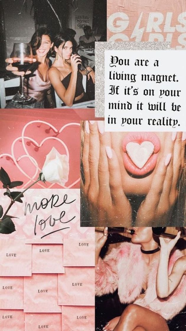 Pink lockscreen 