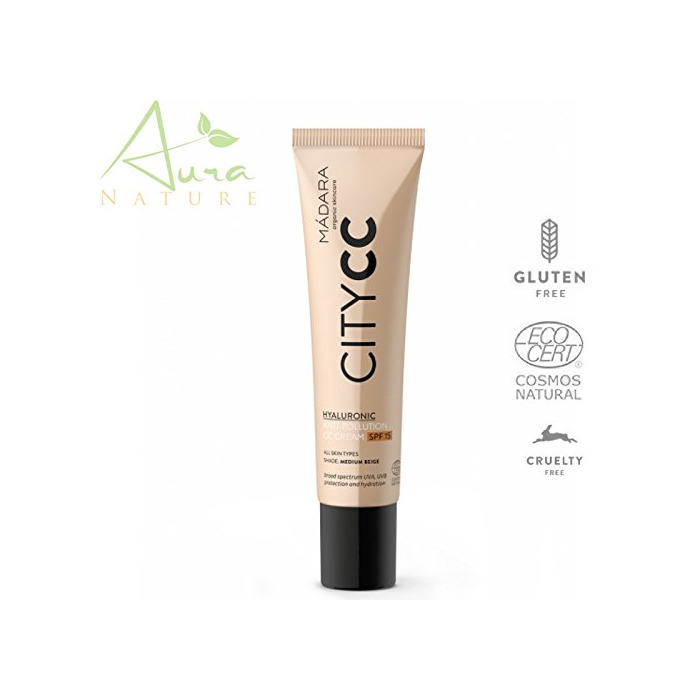 Beauty MÁDARA - CREMA CC ANTI-CONTAMINACIÓN CON SPF15