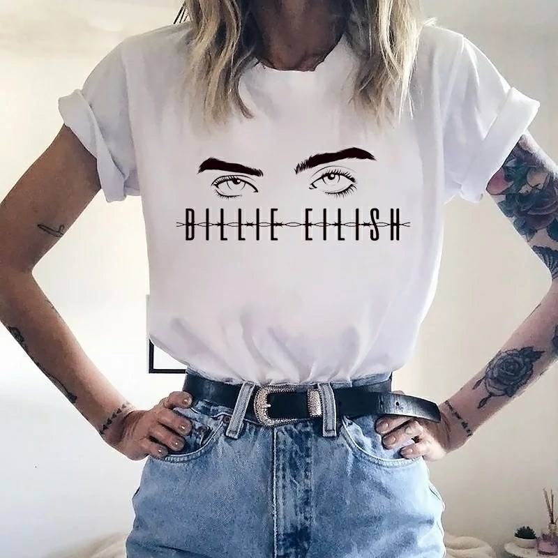 Fashion Camiseta Billie Eilish