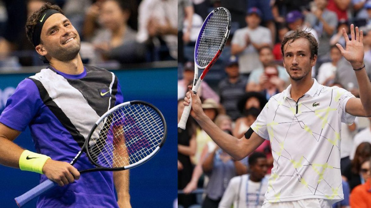 Social Dimitrov - Medvedev US Open 2019 Semifinal
