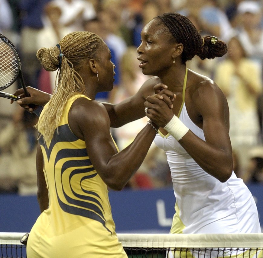 Social Serena - Venus US Open 2001 Final